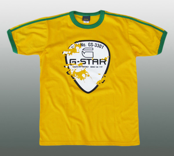 G-Star T-Shirt Gelb / Yellow