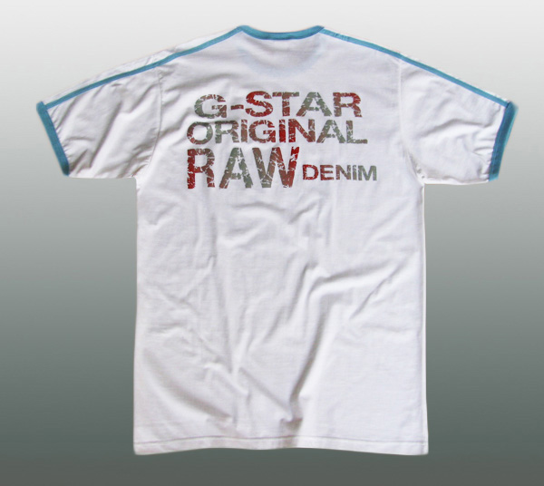 G-Star T-Shirt Weiß / White